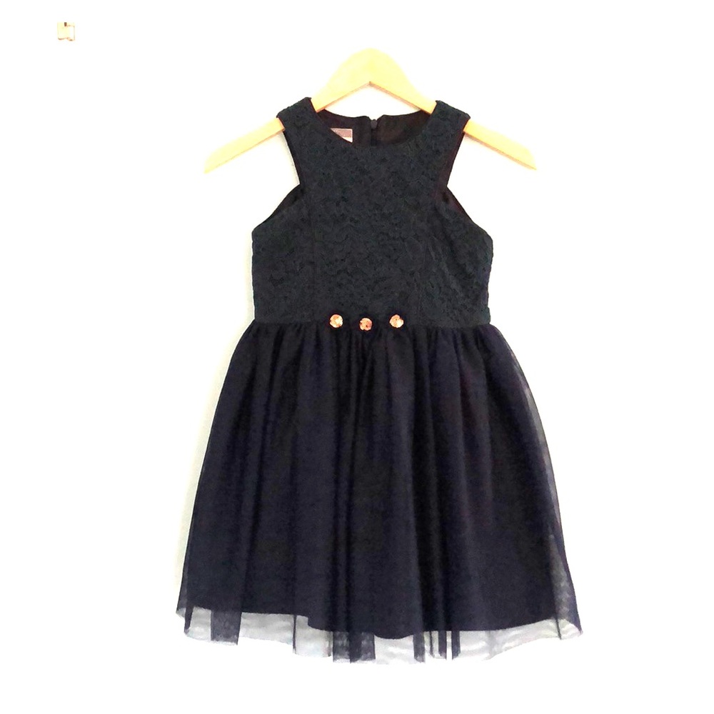 Girls fit and flare dress.